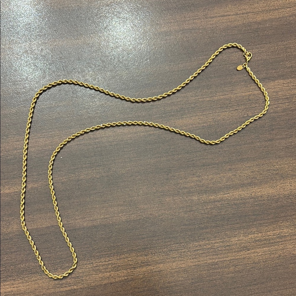 Monet Gold-Tone Chain Necklace